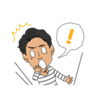 a middle-aged man（個別スタンプ：13）