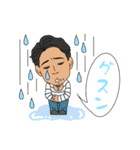 a middle-aged man（個別スタンプ：23）