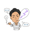 a middle-aged man（個別スタンプ：32）