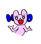 ゆかいなうさぎたち（個別スタンプ：8）