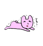 ゆかいなうさぎたち（個別スタンプ：21）