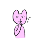 ゆかいなうさぎたち（個別スタンプ：24）
