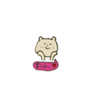 くまくまさんのゆるゆるスローライフ（個別スタンプ：22）