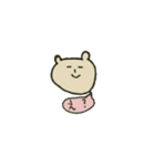 くまくまさんのゆるゆるスローライフ（個別スタンプ：24）