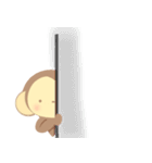 定番言葉（デカ文字）＆表情＆リアクション（個別スタンプ：21）