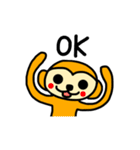 おさるの生活（個別スタンプ：3）
