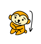 おさるの生活（個別スタンプ：5）
