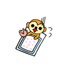 おさるの生活（個別スタンプ：10）