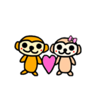 おさるの生活（個別スタンプ：11）