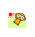 おさるの生活（個別スタンプ：22）