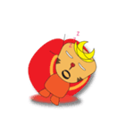 Orange crooked（個別スタンプ：6）