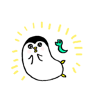 ぺん吉。ゆるかわシュール（個別スタンプ：9）