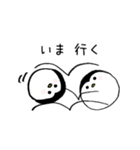 ぺん吉。ゆるかわシュール（個別スタンプ：19）