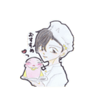 かれぱんとお友達（個別スタンプ：5）
