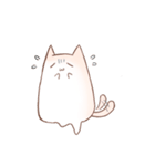 cotton candy cat with rabbit（個別スタンプ：5）