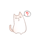 cotton candy cat with rabbit（個別スタンプ：6）