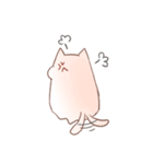 cotton candy cat with rabbit（個別スタンプ：7）