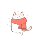 cotton candy cat with rabbit（個別スタンプ：18）