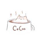 cotton candy cat with rabbit（個別スタンプ：19）