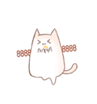 cotton candy cat with rabbit（個別スタンプ：29）