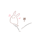 cotton candy cat with rabbit（個別スタンプ：37）