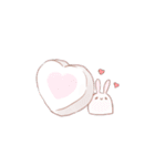 cotton candy cat with rabbit（個別スタンプ：38）