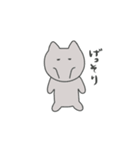 無表情のねこ2（個別スタンプ：5）