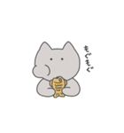 無表情のねこ2（個別スタンプ：12）