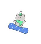 無表情のねこ2（個別スタンプ：23）