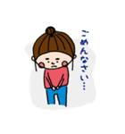 かわいい、、3歳児めーこぶの日常（個別スタンプ：5）