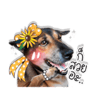 Dogs Leela（個別スタンプ：40）