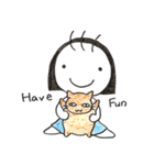 がんばらない。アケちゃんスタンプ（個別スタンプ：35）