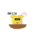 Small yellow yo（個別スタンプ：2）