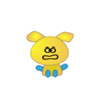 Small yellow yo（個別スタンプ：5）
