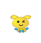 Small yellow yo（個別スタンプ：6）