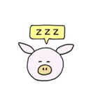 たのしいぶた（個別スタンプ：1）