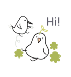 White Birds in the happy days 2（個別スタンプ：5）