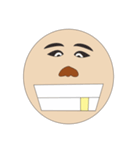 cheerfull bald（個別スタンプ：1）