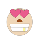 cheerfull bald（個別スタンプ：2）