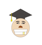 cheerfull bald（個別スタンプ：7）