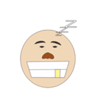 cheerfull bald（個別スタンプ：10）
