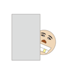cheerfull bald（個別スタンプ：16）