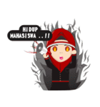 Science and technology Student（個別スタンプ：4）