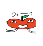 変なトマトのスタンプ（個別スタンプ：8）