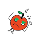 変なトマトのスタンプ（個別スタンプ：10）