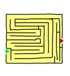 Maze:Can you escape？（個別スタンプ：5）