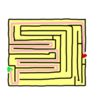 Maze:Can you escape？（個別スタンプ：6）