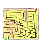 Maze:Can you escape？（個別スタンプ：8）