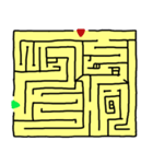 Maze:Can you escape？（個別スタンプ：9）