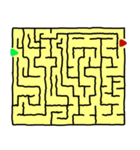 Maze:Can you escape？（個別スタンプ：11）